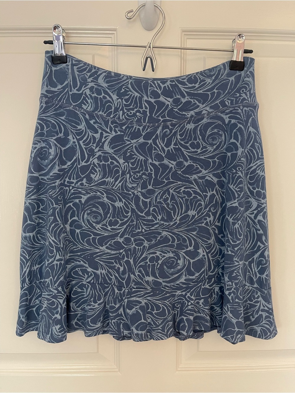 fresh produce Blue Floral Mini Skirt